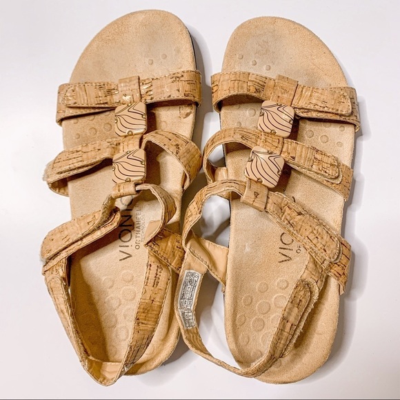 Vionic Amber Brown Sandals - Picture 2 of 4